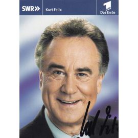 Autogramm TV | ARD | Kurt FELIX | 2001 (Portrait Color) SWR