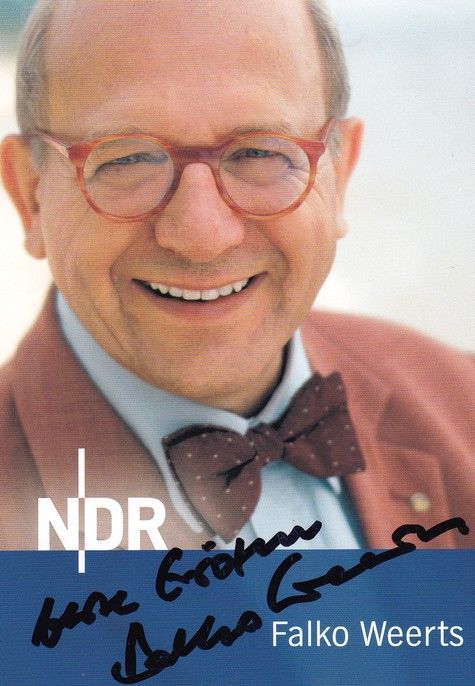 Autogramm TV | NDR | Falko WEERTS | 2000er "Talk Op Platt" (Isenberg)