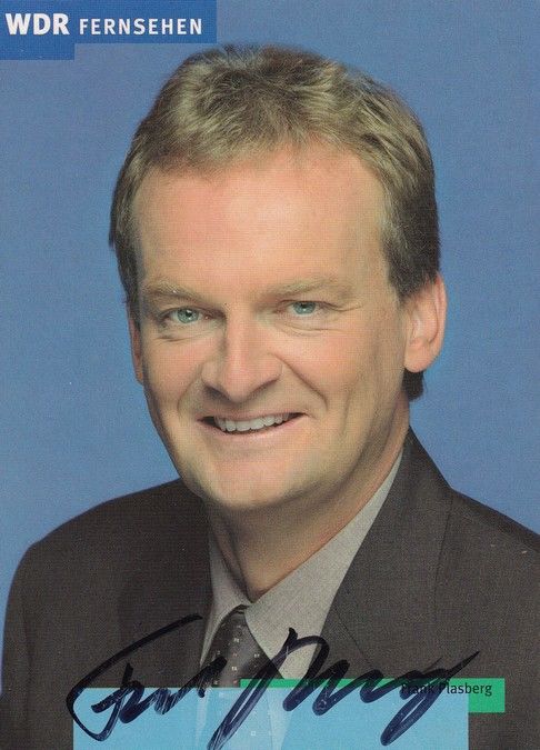 Autogramm TV | WDR | Frank PLASBERG | 2000er (Portrait Color) Winkler