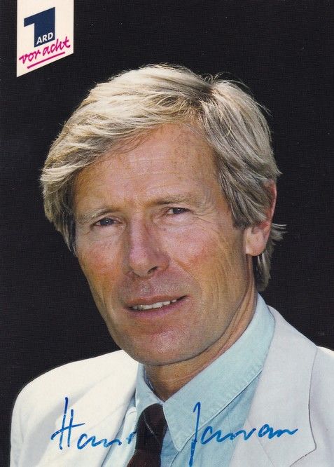 Autogramm TV | ARD | Horst JANSON | 1990er (Portrait Color) Laemmerer