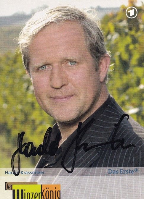 Autogramm TV | ARD | Harald KRASSNITZER | 2000er "Winzerkönig" (Portrait Color) Wilschewski