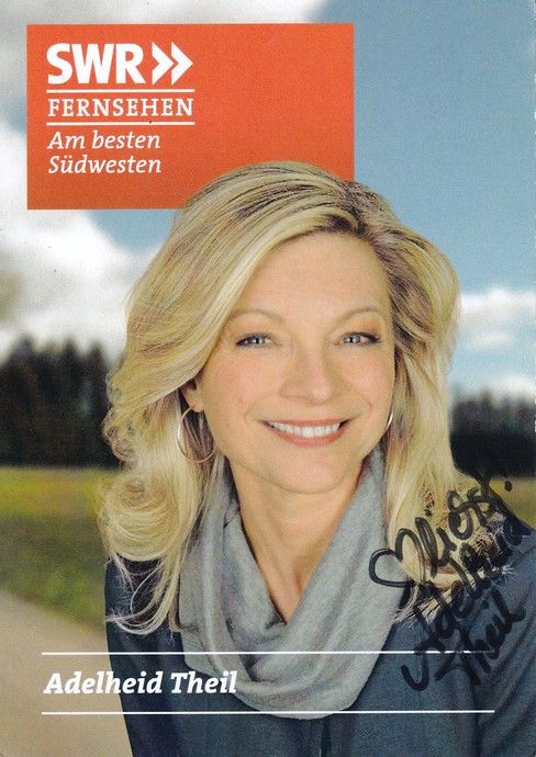 Autogramm TV | SWR | Adelheid THEIL | 2016 "Die Fallers" (Schweigert)