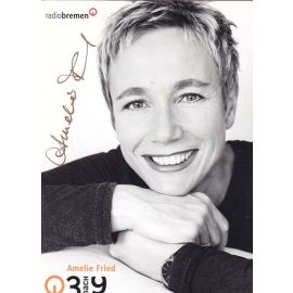 Autogramm TV | NDR | Amelie FRIED | 2000er "3 Nach 9" (Ohlbaum)