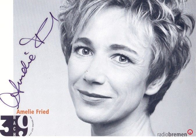 Autogramm TV | NDR | Amelie FRIED | 2000er "3 Nach 9" (Grothe)