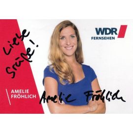 Autogramm TV | MDR | Amelie FRÖHLICH | 2020er "Lokalzeit Münsterland"