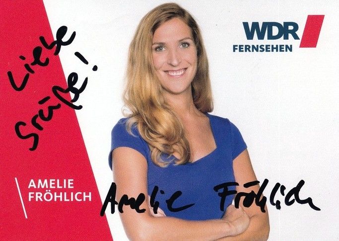 Autogramm TV | MDR | Amelie FRÖHLICH | 2020er "Lokalzeit Münsterland"