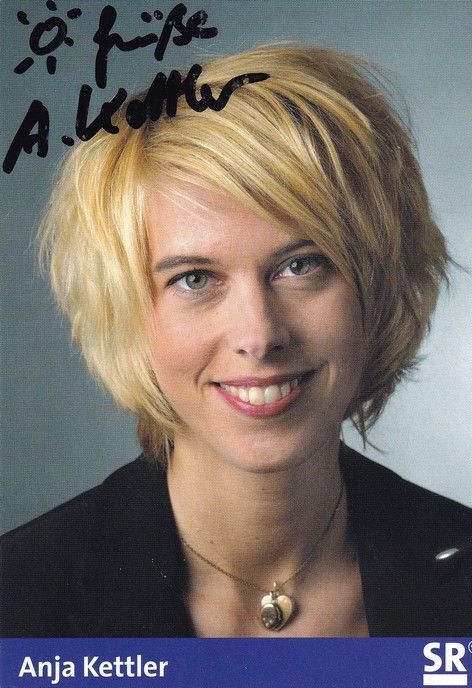 Autogramm TV | SR | Anja KETTLER | 2000er (Portrait Color)