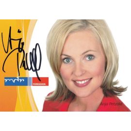 Autogramm TV | MDR | Anja PETZOLD | 2006 "MDR Um Zwölf / Dabei Ab Zwei / SA Heute" (Jander)