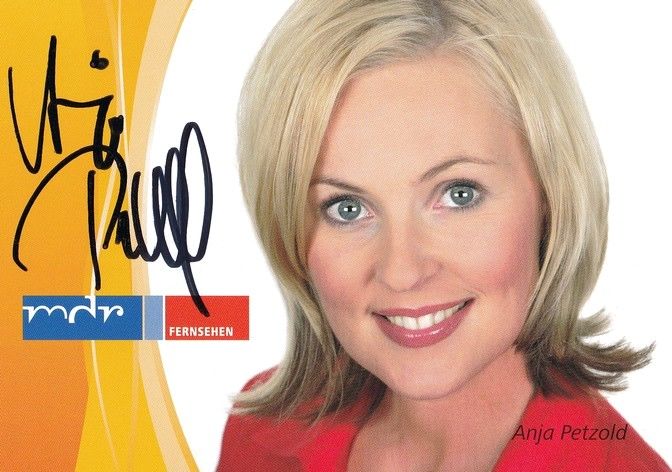 Autogramm TV | MDR | Anja PETZOLD | 2006 "MDR Um Zwölf / Dabei Ab Zwei / SA Heute" (Jander)