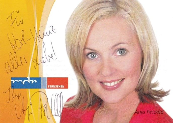 Autogramm TV | MDR | Anja PETZOLD | 2005 "MDR Um Zwölf / Dabei Ab Zwei" (Jander)