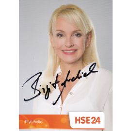 Autogramm TV | HSE24 | Birgit ANDIEL | 2000er (Portrait Color) 2