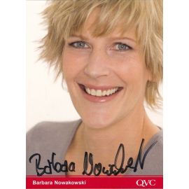 Autogramm TV | QVC | Barbara NOWAKOWSKI | 2007 (Portrait Color)