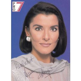Autogramm TV | PRO7 | Anna PROKOPIDU | 1990er (Portrait Color) 