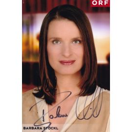 Autogramm TV | ORF | Barbara STÖCKL | 2000er Foto (Portrait Color) 1