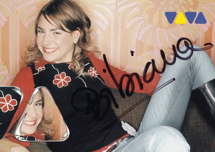 Autogramm TV | VIVA | Bibiana BALLBE SERRA | 2000er (Portrait Color) Stempell