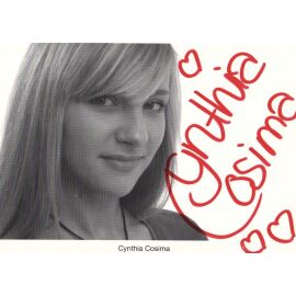 Autogramm TV | ARD | Cynthia COSIMA | 1990er "Lindenstrasse" (Portrait SW Lukaschek)
