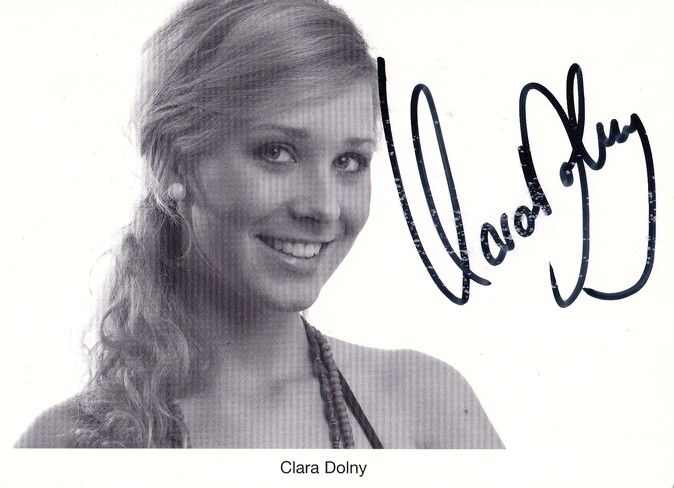 Autogramm TV | ARD | Clara DOLNY | 2000er "Lindenstrasse" (Lukaschek)