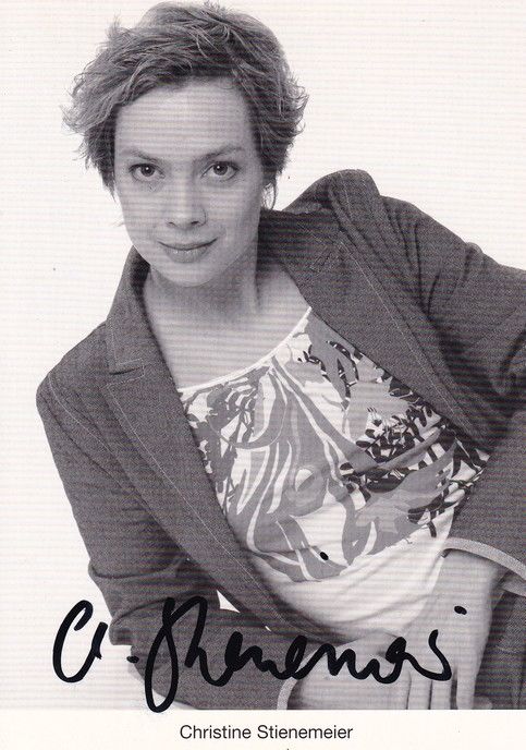 Autogramm TV | ARD | Christine STIENEMEIER | 2000er "Lindenstrasse" (Lukaschek)
