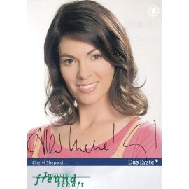 Autogramm TV | ARD | Cheryl SHEPARD | 2005 "In Aller Freundschaft" (Volkmer)