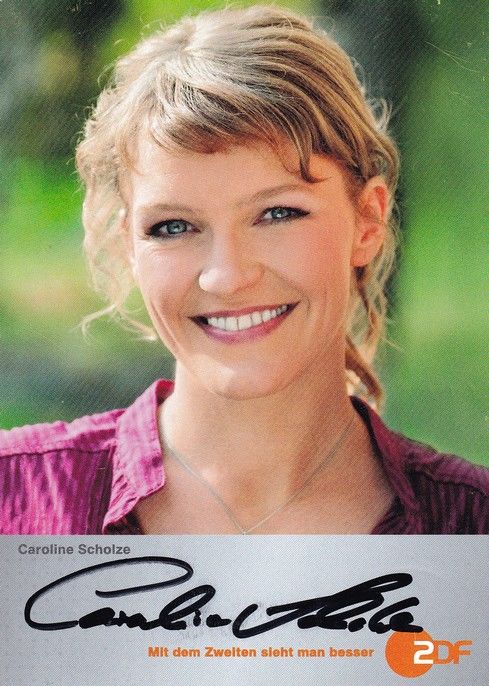 Autogramm TV | ZDF | Caroline SCHOLZE | 2000er "Der Landarzt" (Schroeder)