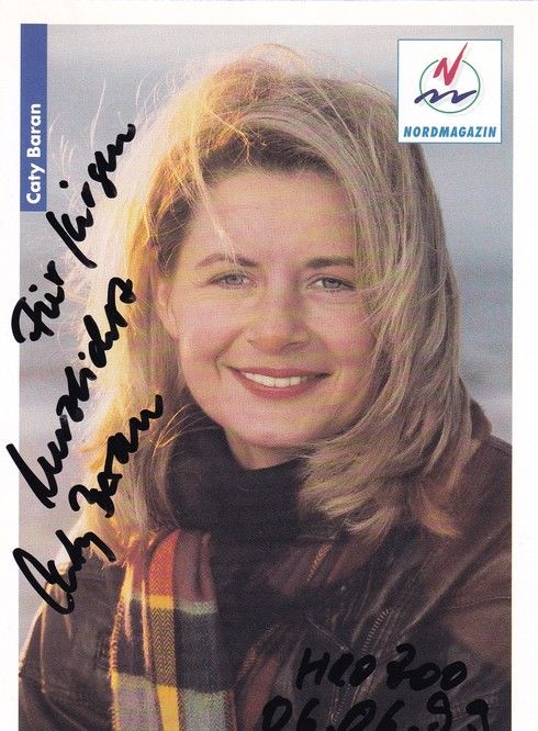 Autogramm TV | N3 | Caty BARAN | 1990er "Nordmagazin" (Hofmann)