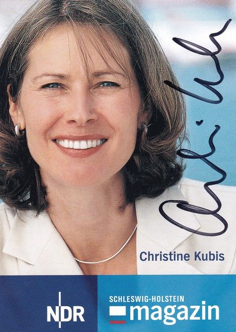 Autogramm TV | NDR | Christine KUBIS | 2000er "Schleswig-Holstein Magazin" (Garrels)