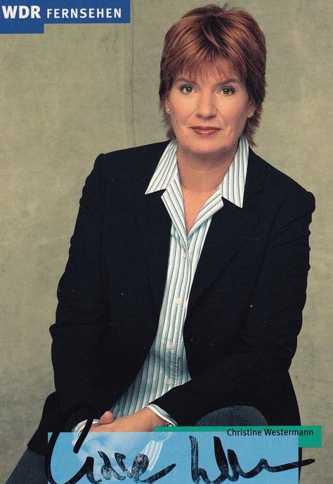 Autogramm TV | WDR | Christine WESTERMANN | 2000er (Portrait Color) Fürst
