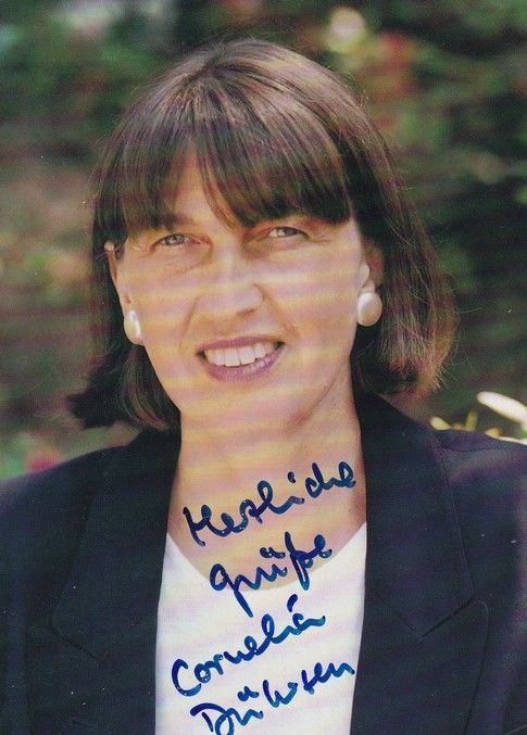 Autogramm TV | NDR | Cornelia DÜHRSEN | 1990er (Portrait Color Rüdel) Mundry