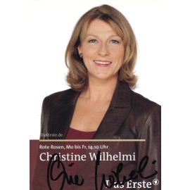 Autogramm TV | ARD | Christine WILHELMI | 2009 "Rote Rosen" (Jander)