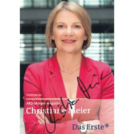 Autogramm TV | ARD | Christiane MEIER | 2010er "Morgenmagazin" (Thevenet)