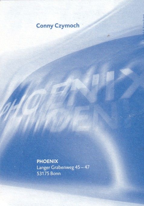 Autogramm TV | Phoenix | Conny CZYMOCH | 1990er (Portrait Color) Fürst