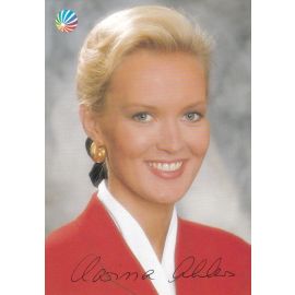 Autogramm TV | SAT1 | Clarissa AHLERS | 1990er (Portrait Color) 