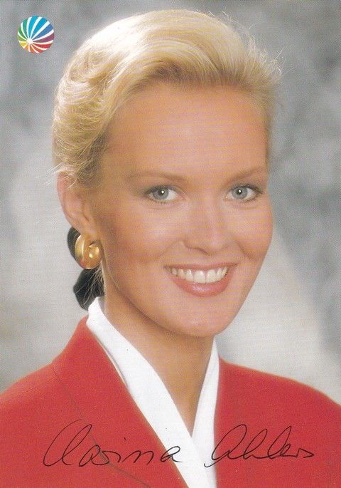 Autogramm TV | SAT1 | Clarissa AHLERS | 1990er (Portrait Color) 