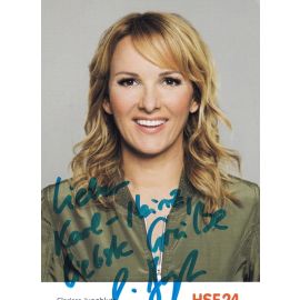 Autogramm TV | HSE24 | Clarissa JUNGBLUTH | 2000er (Portrait Color)