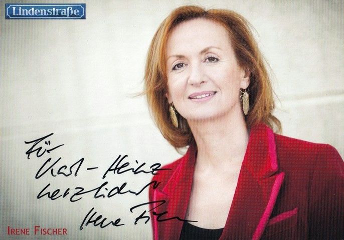 Autogramm TV | ARD | Irene FISCHER | 2010er "Lindenstrasse" (Mahner) 1