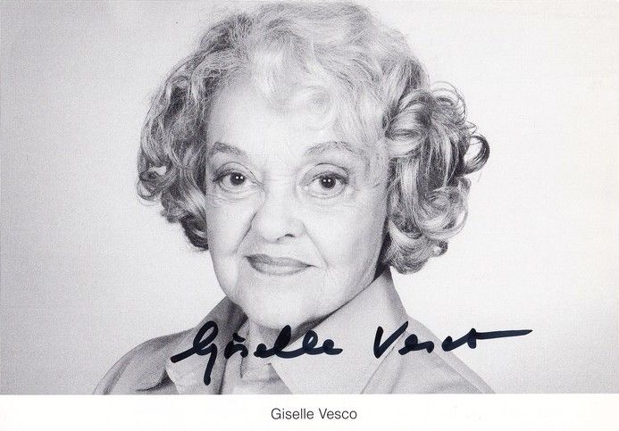 Autogramm TV | ARD | Giselle VESCO | 2000er "Lindenstrasse" (Reinhardt)