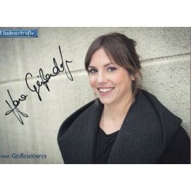 Autogramm TV | ARD | Hana GEISSENDÖRFER | 2010er "Lindenstrasse" (Mahner)