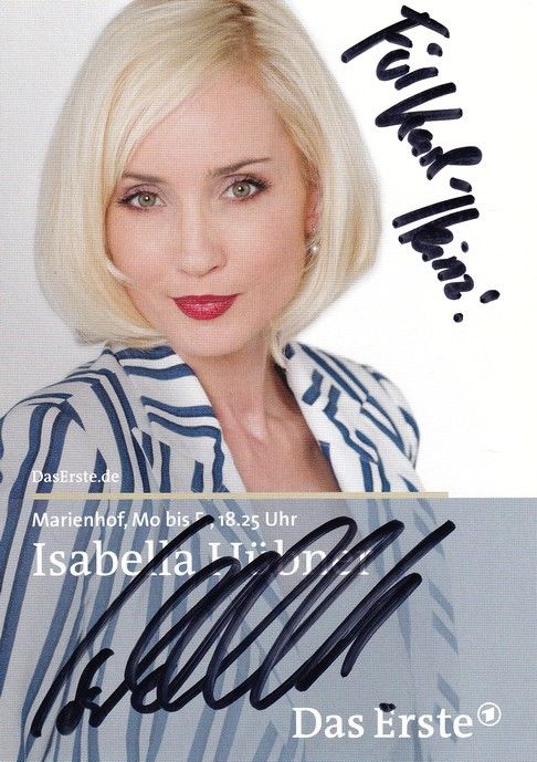Autogramm TV | ARD | Isabella HÜBNER | 2000er "Marienhof" (Wilschewski)