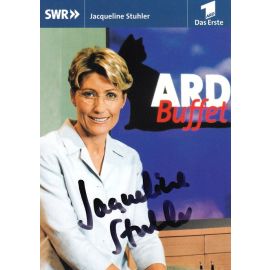 Autogramm TV | ARD | Jacqueline STUHLER | 2002 "ARD Buffet" (Gitzinger)