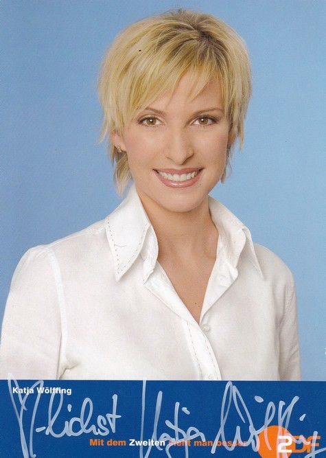 Autogramm TV | ZDF | Katja WÖLFFING | 2000er "Morgenmagazin" (Pietschmann)