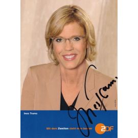 Autogramm TV | ZDF | Ines TRAMS | 2010er (Portrait Color) Sauerbrei