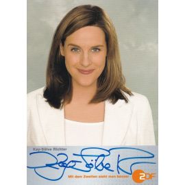 Autogramm TV | ZDF | Kay-Sölve RICHTER | 2000er (Portrait Color) Sauerbrei