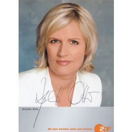 Autogramm TV | ZDF | Kristin OTTO | 2010er (Portrait Color) Sauerbrei