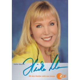 Autogramm TV | ZDF | Heike MAURER | 2000er (Portrait Color) Bänsch