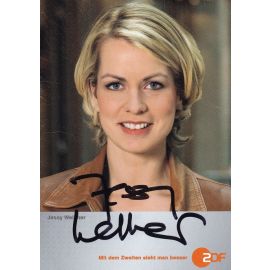 Autogramm TV | ZDF | Jessy WELLMER | 2000er (Portrait Color) Pietschmann