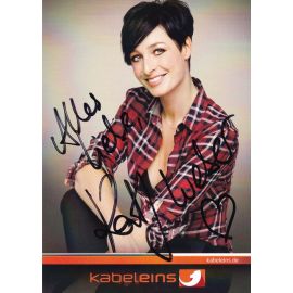 Autogramm TV | Kabel1 | Kathy WEBER | 2010er (Portrait Color) Jaworek