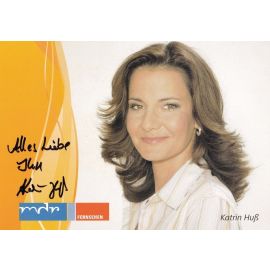 Autogramm TV | MDR | Katrin HUSS | 2004 "Hier Ab Vier" (Jehnichen)