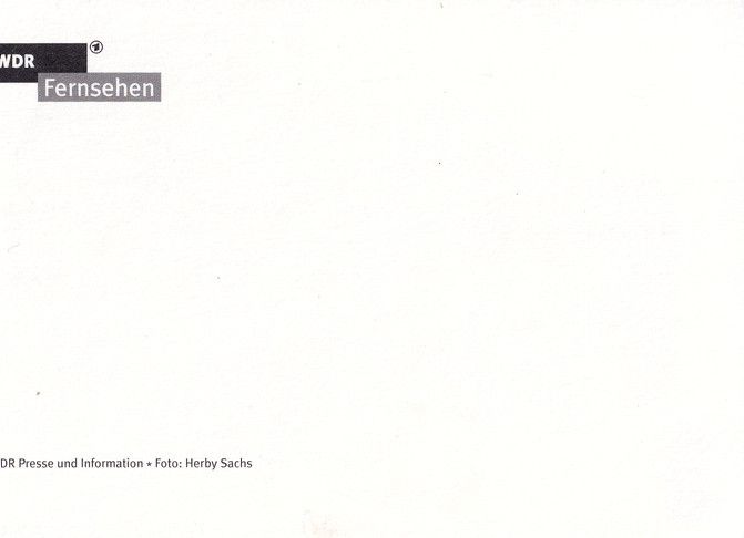 Autogramm TV | WDR | Kerstin VON DER LINDEN | 2000er (Portrait Color) Sachs 1