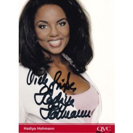 Autogramm TV | QVC | Hadiya HOHMANN | 2007 (Portrait Color)