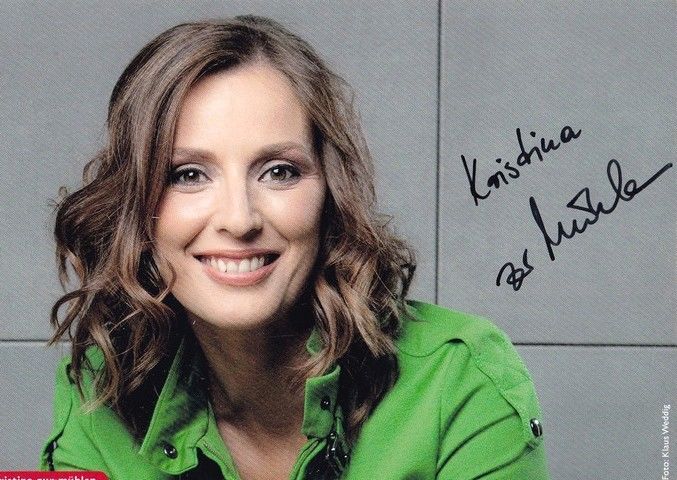 Autogramm TV | 3sat | Kristina ZUR MÜHLEN | 2000er "Nano" (Weddig)